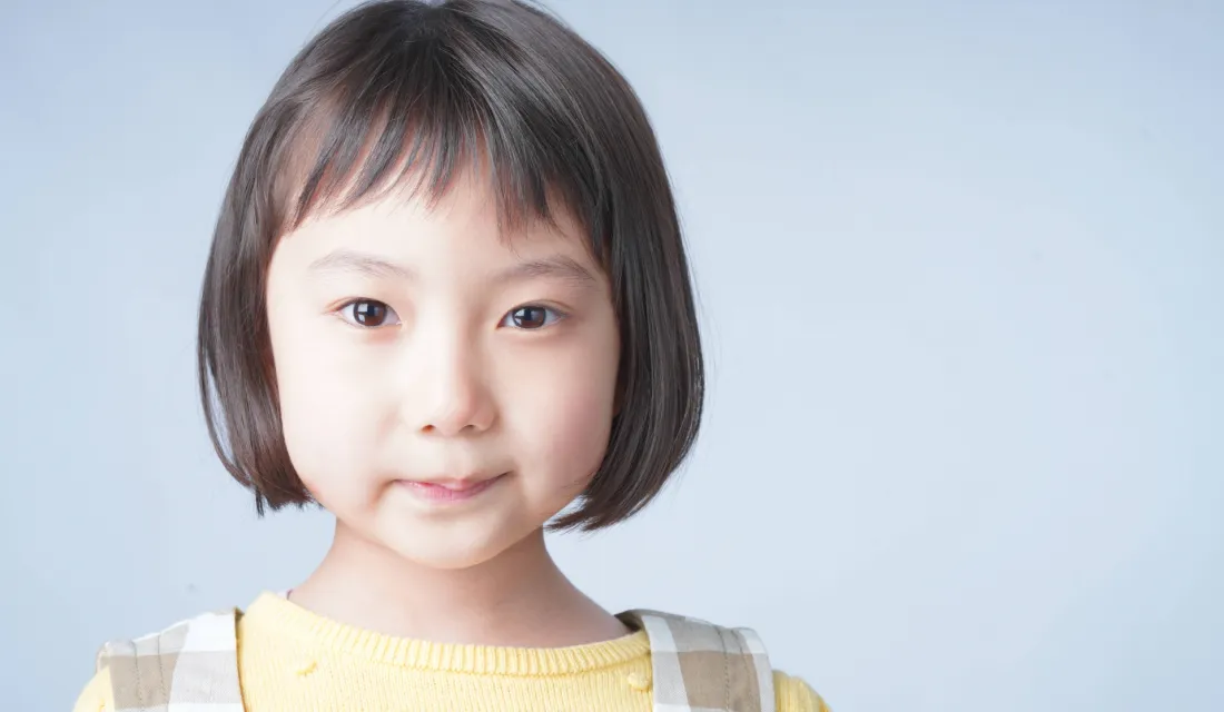 子どものポートレート
